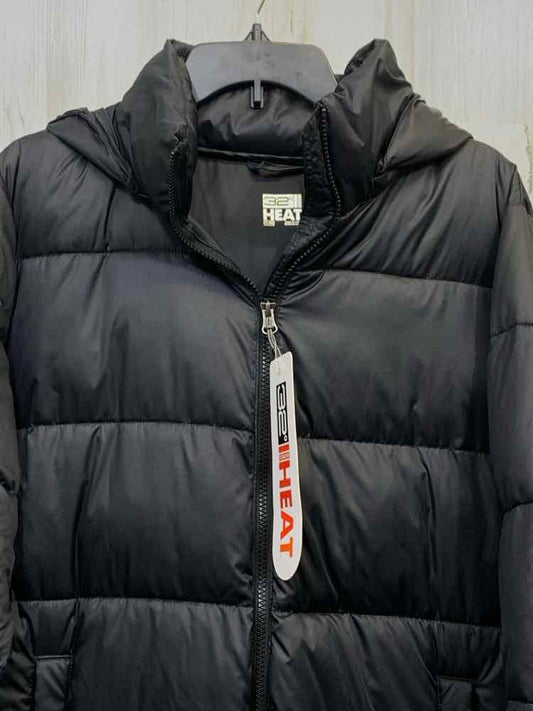 NWT 32 DEGREES JACKETS / COATS Size XL Black PUFFER JACKET Jacket/BLACK FLOOR LE