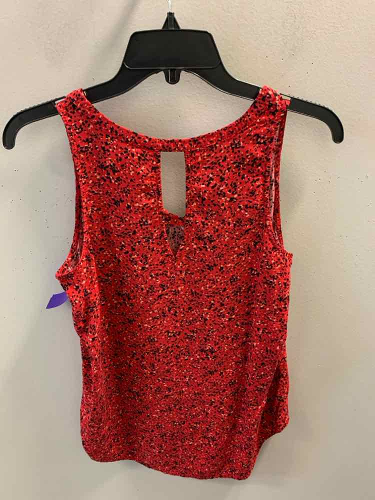 OLD NAVY Tops Size S RED/BLK SLEEVELESS TOP