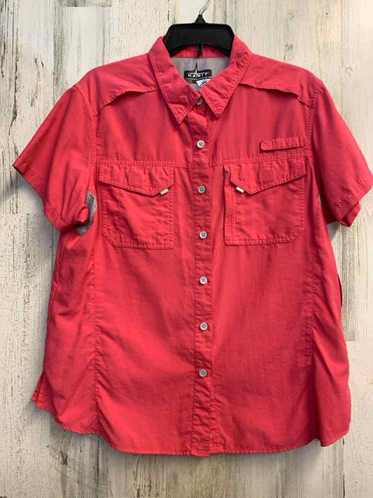 HABIT Tops Size XL SALMON SHORT SLEEVES Shirt