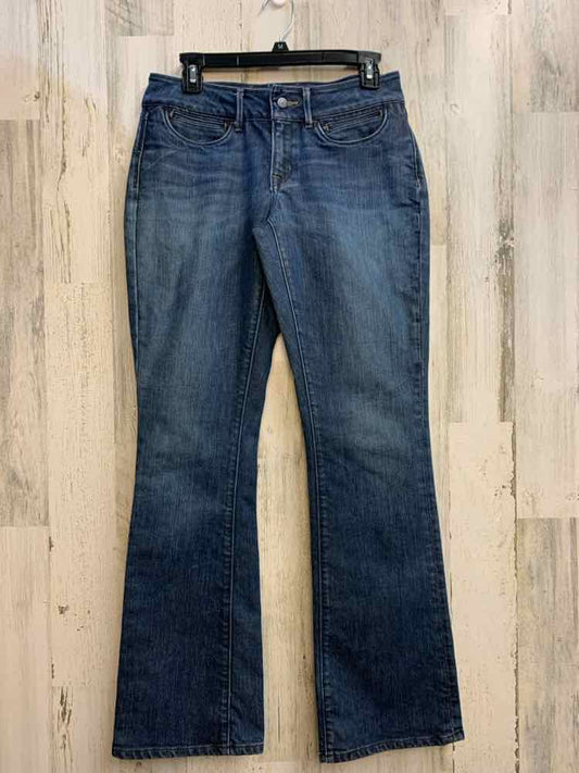 PRE-OWNED Size 4 BANANA REPUBLIC BOTTOMS Blue LOW RISE Pants/BOOT CUT