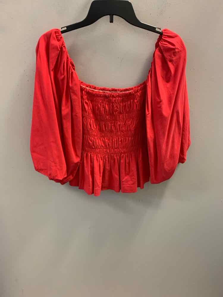 STRUT & BOLT Tops Size M Red