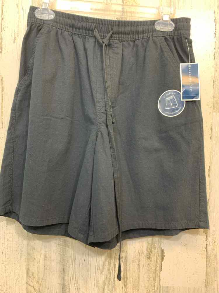 NWT Size S KAREN SCOTT BOTTOMS Black SHORTS Shorts/DRAWSTRING W/2 FRONT POCKETS