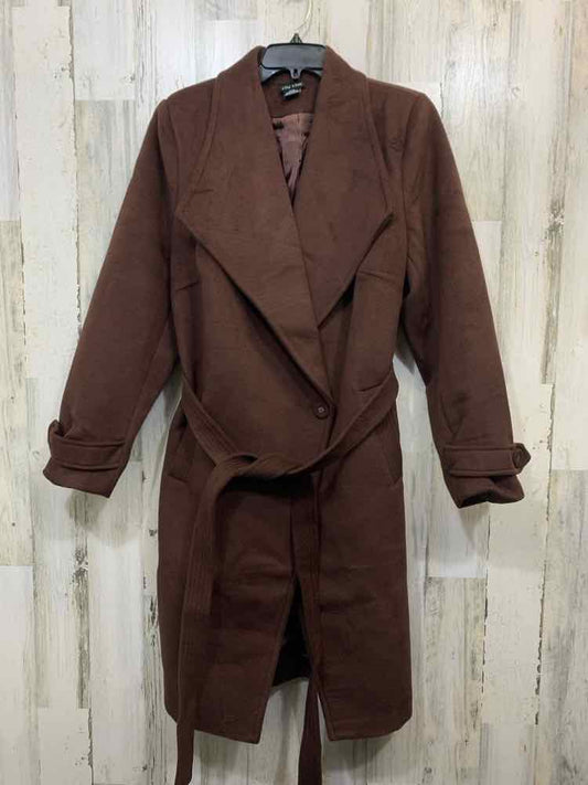 CITY CHIC PLUS SIZES Size 18 CHOCOLATE LONG Coat