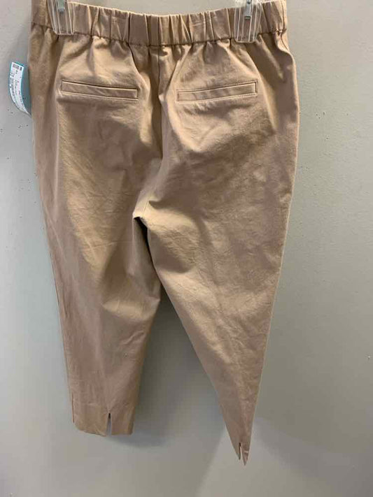 Size 8 ISAACMIZRAHILIVE BOTTOMS Khaki Pants