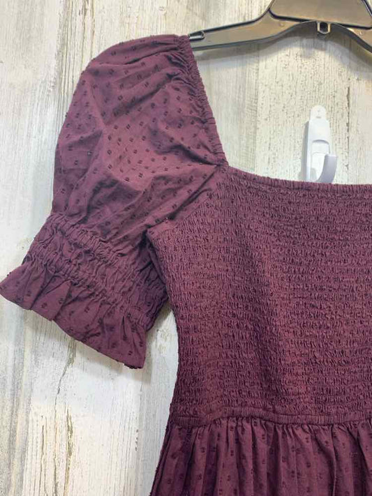 NWT AND NOW THIS Dresses and Skirts Size 1X WINE SHORTSLEEVE Dress