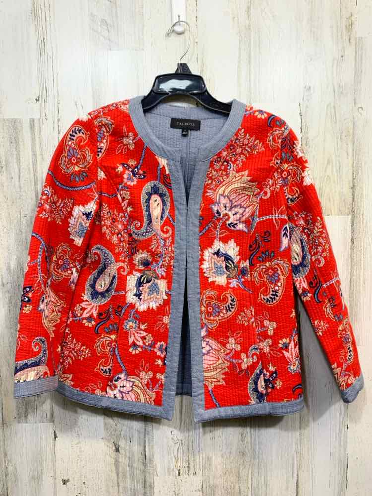 PRE-OWNED TALBOTS JACKETS / COATS Size S RED/BLUE/TAN/PINK Jacket (Outdoor)/RED/