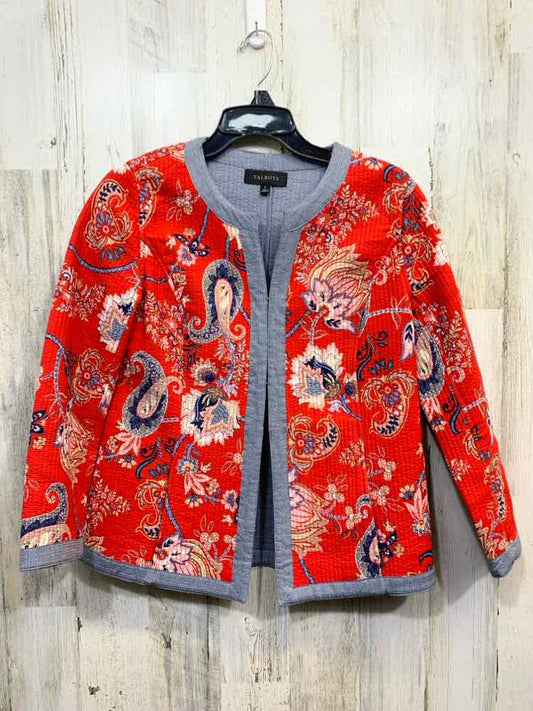PRE-OWNED TALBOTS JACKETS / COATS Size S RED/BLUE/TAN/PINK Jacket (Outdoor)/RED/