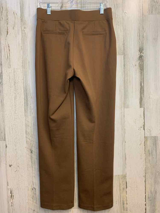 PRE-OWNED Size M MATTY M BOTTOMS Tan Solid PANTS Pants/TAN PANTS. 2 FRONT POCKET