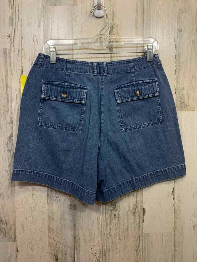 PRE-OWNED Size 10 TALBOTS BOTTOMS Denim SHORTS Shorts/DENIM SHORTS W/ SQUARE POC