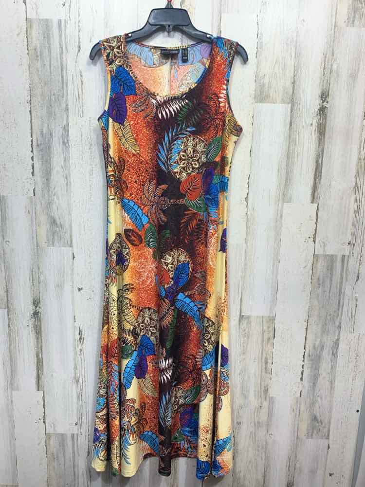 PRE-OWNED ATTITUDES BY ROSIE Dresses and Skirts Size PM Multi-Color TRIBAL Dress