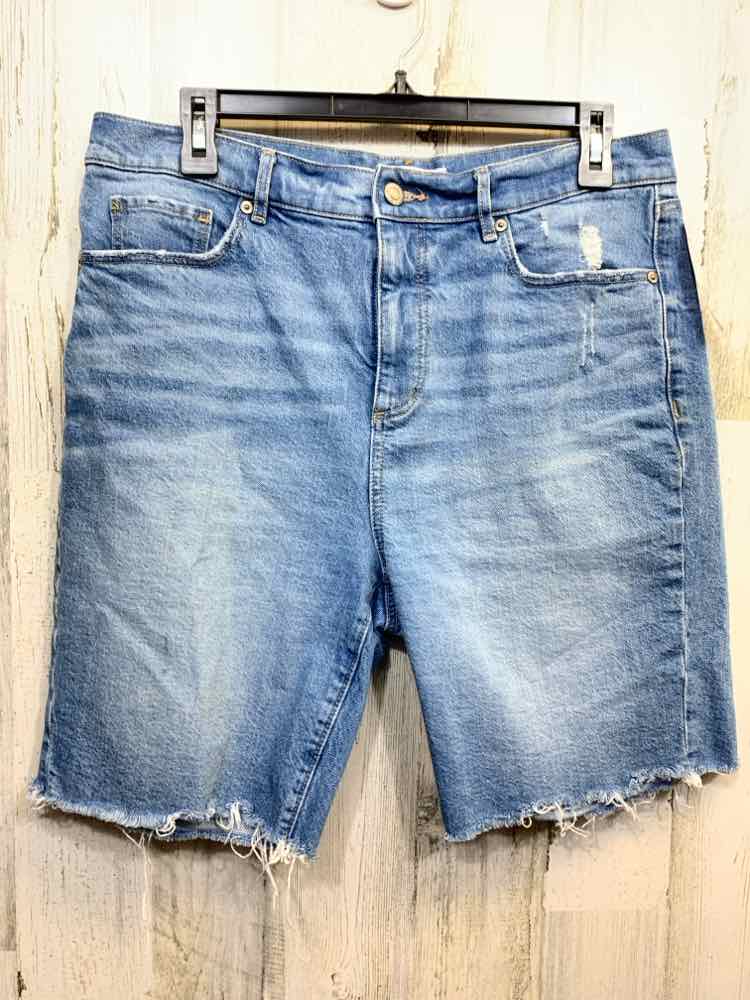 PRE-OWNED Size 10 LOFT BOTTOMS Denim Denim DENIM DENIM BERMUDA Shorts/DENIM BERM