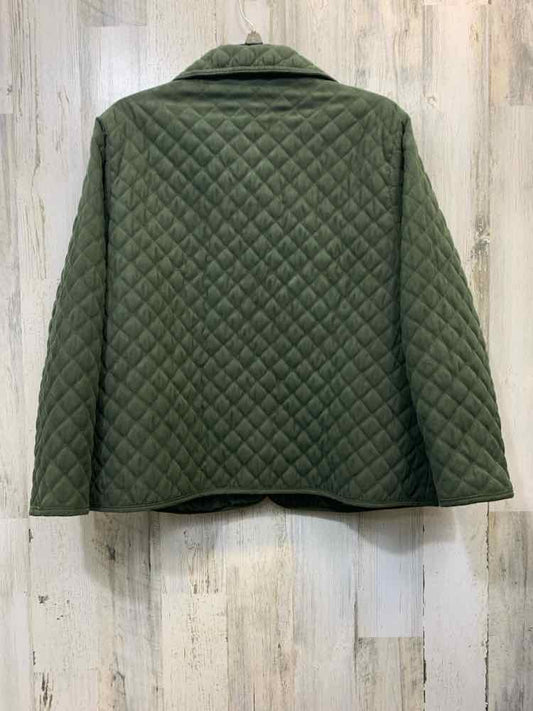 PRE-OWNED CABELA'S JACKETS / COATS Size L Olive QUILTED LONG SLEEVES Jacket/BUTT