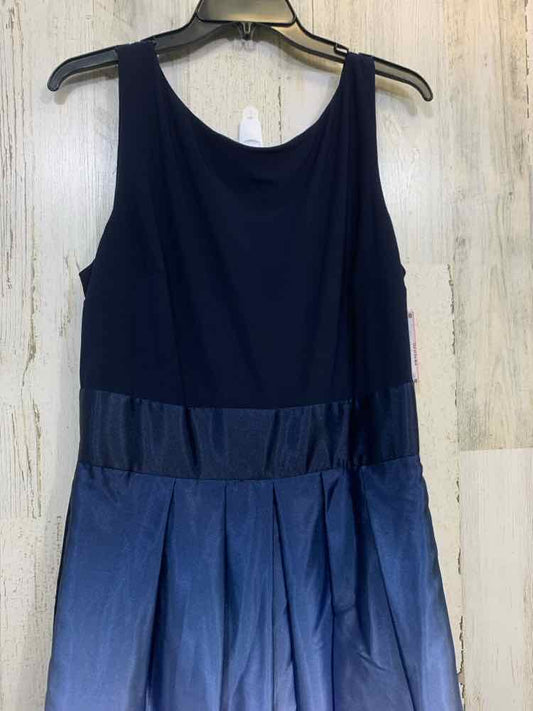 NWT SLNY Dresses and Skirts Size 16 Navy OMBRE EMPIRE Gown/Evening Wear/NAVY BLU