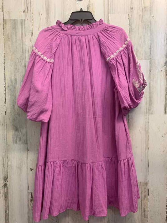 NWT UMGEE Dresses and Skirts Size M LAVENDER/WHITE Embroidered SUNDRESS Dress/LA