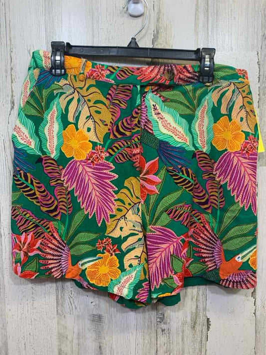 PRE-OWNED Size L GIBSON LATIMER BOTTOMS TROPICAL SHORTS Shorts/TROPICAL PATTERN