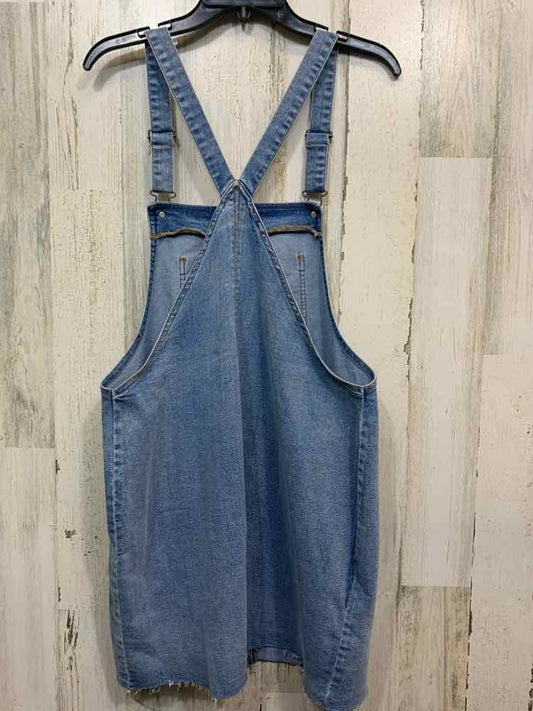 NWT WILD FABLE Dresses and Skirts Size L Denim OVERALLS Dress