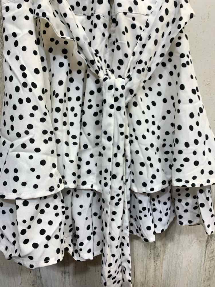 PRE-OWNED MAIN STRIP /SPAGHETTI STRAP RUFFLE HEM V-NECK MINI