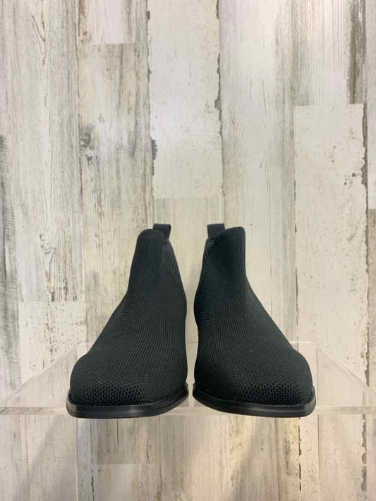 NWT VIVAIA SHOES Shoe Size 8 Black Solid ANKLE Shoes/VIVAIA LADIES SQUARE TOE SL