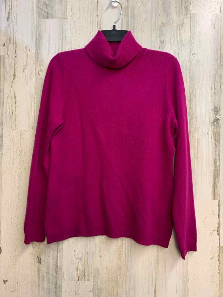 CHARTER CLUB Tops Size M ORCHID Cashmere TURTLENECK Sweater