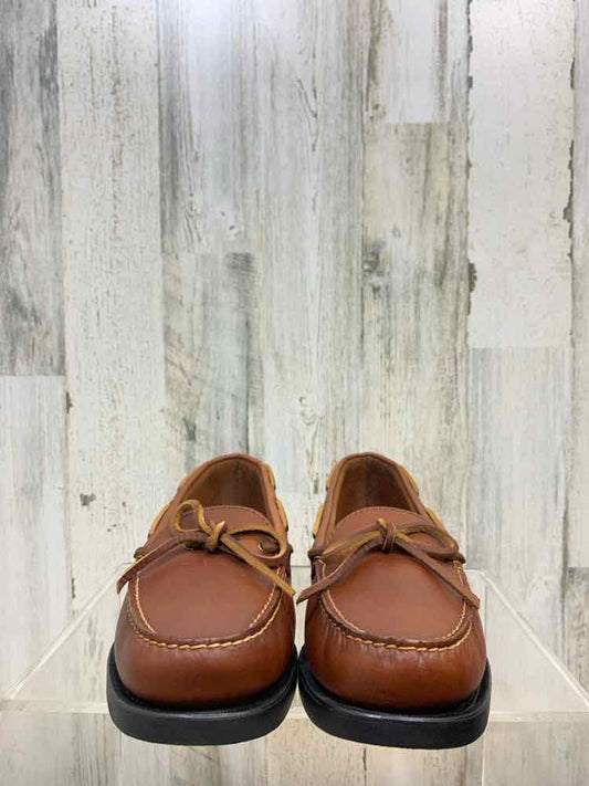NWT EASTLAND SHOES Shoe Size 11 Brown Leather Shoes/LOAFER TIE STRING