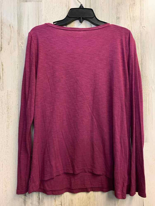 LOFT Tops Size L ORCHID LONG SLEEVES TOP