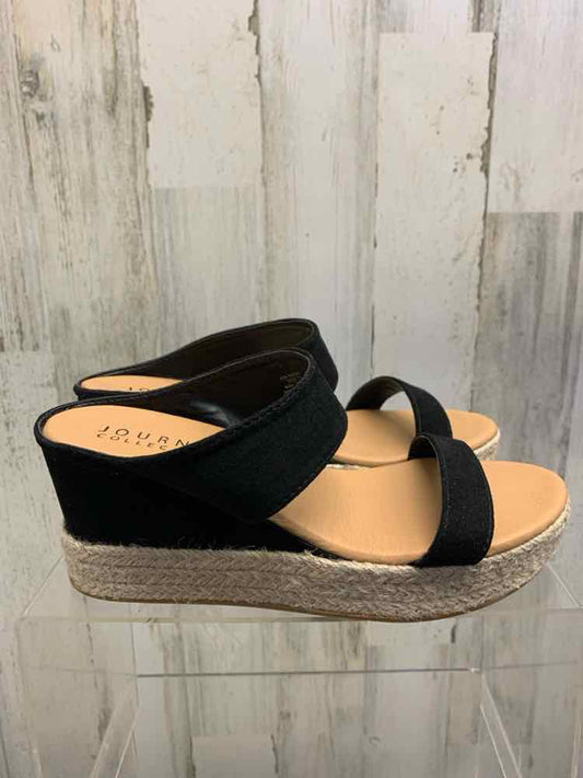 NWT JOURNEE COLLECTION SHOES Shoe Size 7.5 BLK Shoes