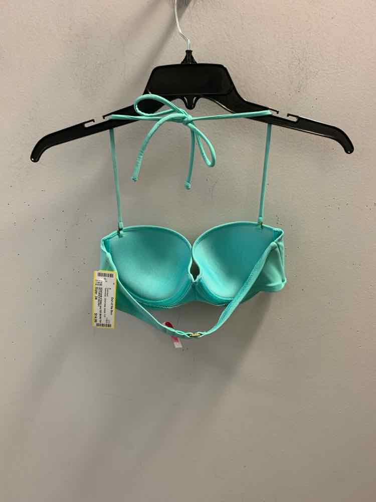 VICTORIA'S SECRET Swimwear Size 34 SEAFOAM BIKINI TOP Swimsuit