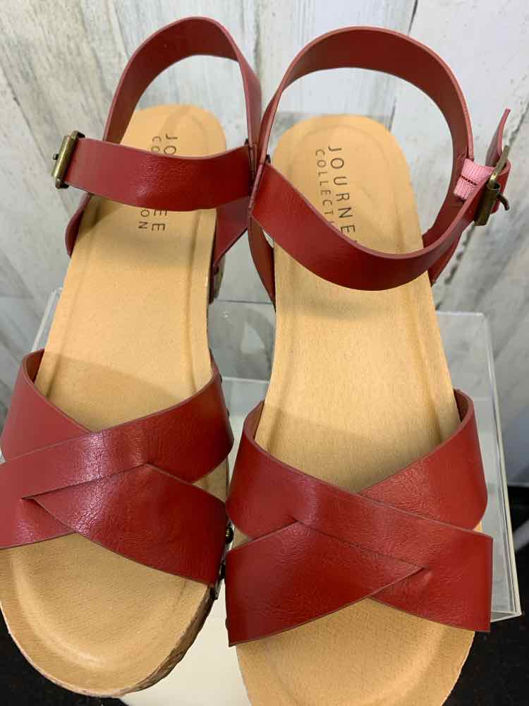 NWT JOURNEE COLLECTION SHOES Shoe Size 11 WINE Shoes