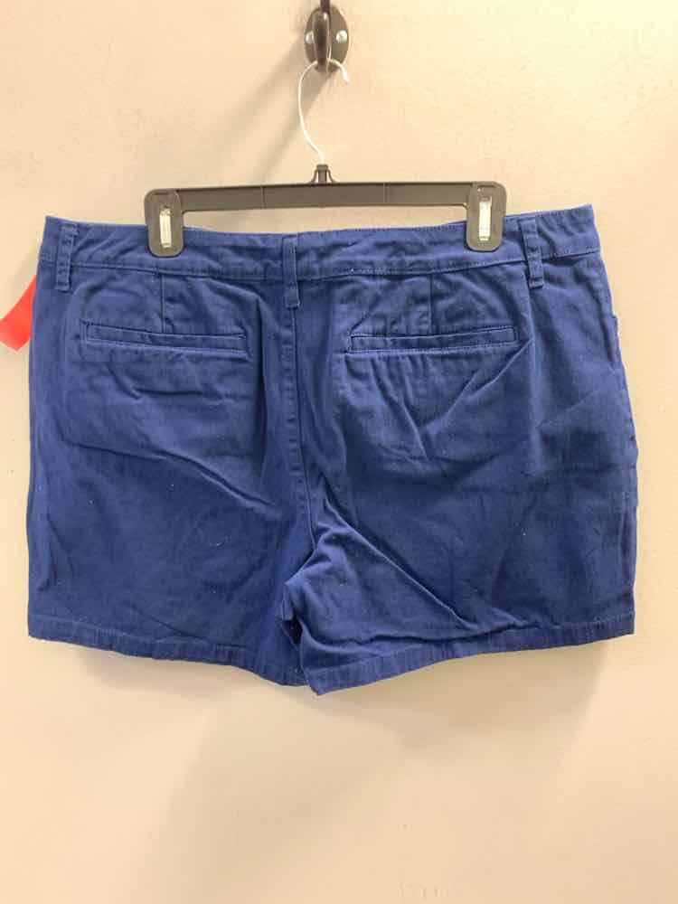 PRE-OWNED Size 18 ST JOHN'S BAY PLUS SIZES Blue Shorts