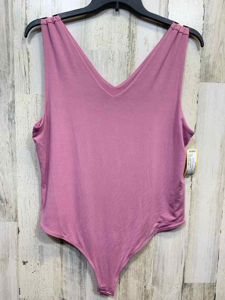 NWT ON 34TH Tops Size XXL LAVENDAR Solid BODYSUIT