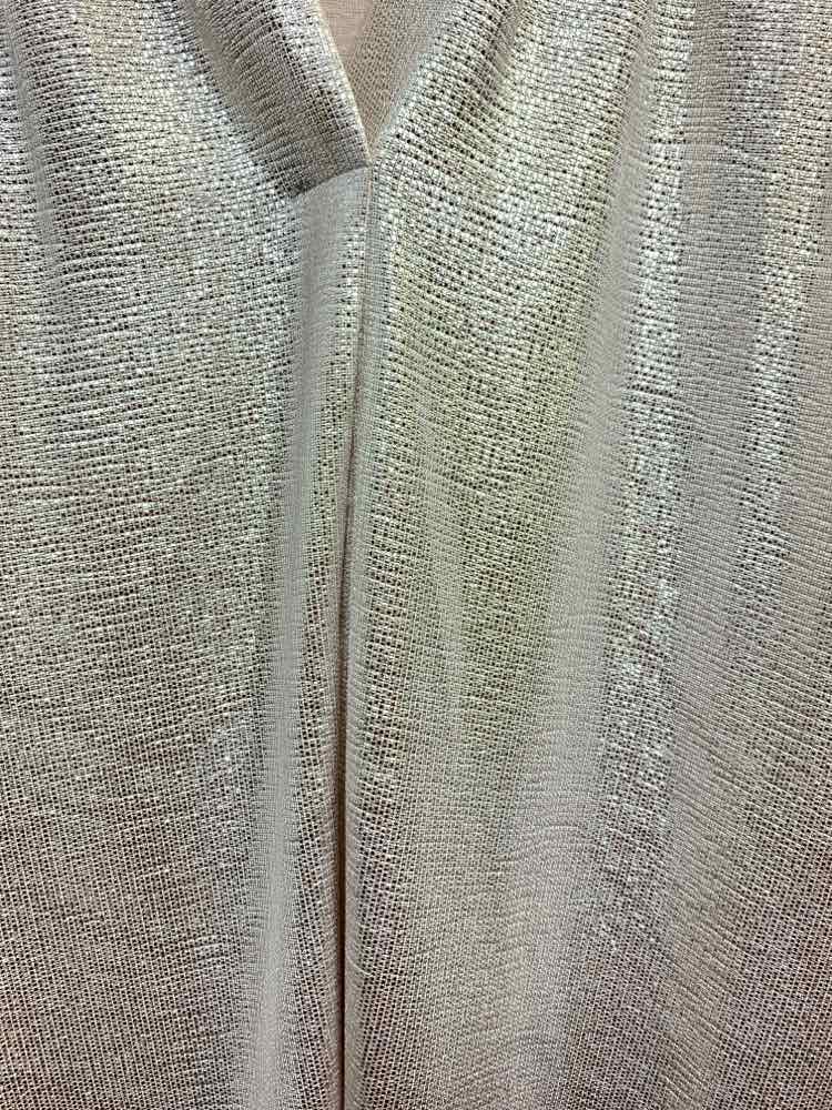 PRE-OWNED CALVIN KLIEN Size L Tops Gold SLEEVELESS Blouse