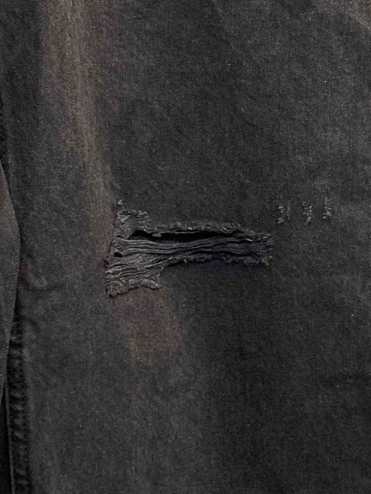 NWT Size 12 WILD FABLE BOTTOMS Black Denim Jeans/MID-RISE RELAXED STRAIGHT LEG