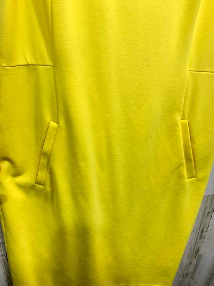 PRE-OWNED LANDS END Dresses and Skirts Size 16T Yellow Solid SHEATH Dress