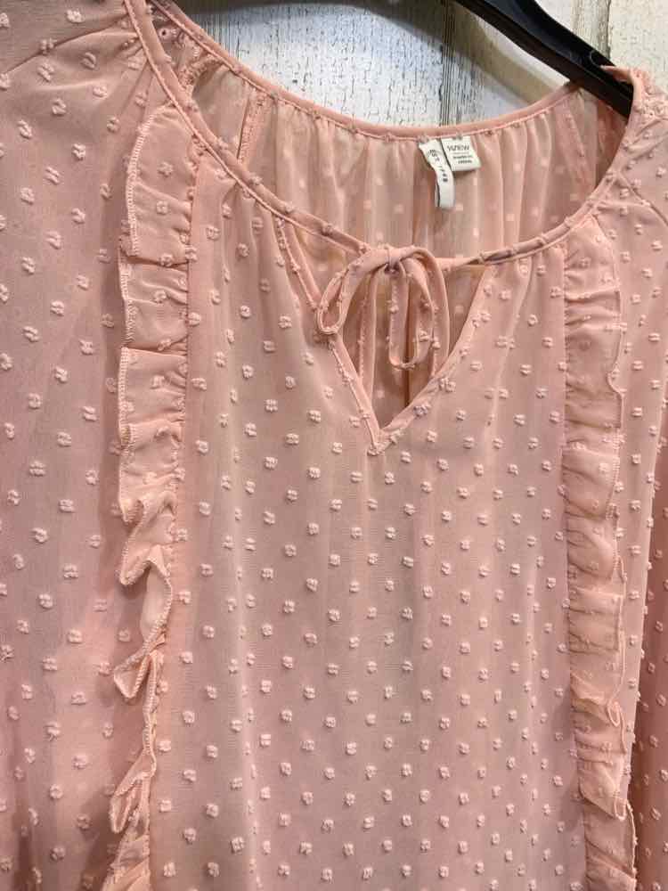 EST 1946 Tops Size 14/16 Peach 3/4 SLEEVE Shirt