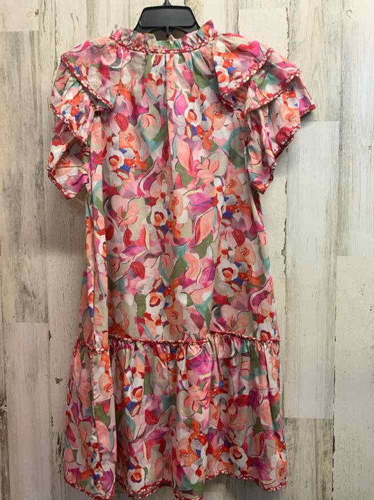 NWT GIGIO Dresses and Skirts Size L PINK/GRN/PRPLE/ORANGE/BLUE/WHITE Dress