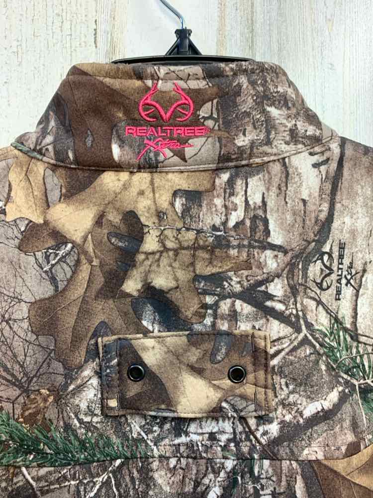 NWT REALTREE JACKETS / COATS Size M BRN/GRN Camoflage LONG SLEEVES Jacket/WINDPR