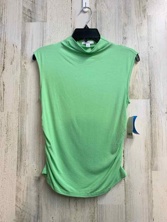 NWT BAR lll Tops Size M SPRING GREEN SLEEVELESS TOP