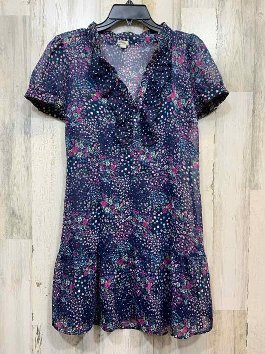PRE-OWNED HERITAGE Dresses and Skirts Size M NAVY/FUCH/TEAL/BBY PINK Dress/FLORA
