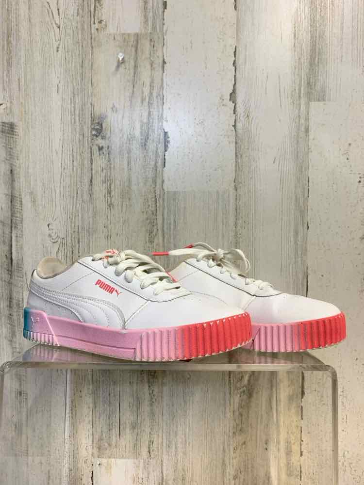 PRE-OWNED PUMA SHOES Shoe Size 6.5 White Shoes