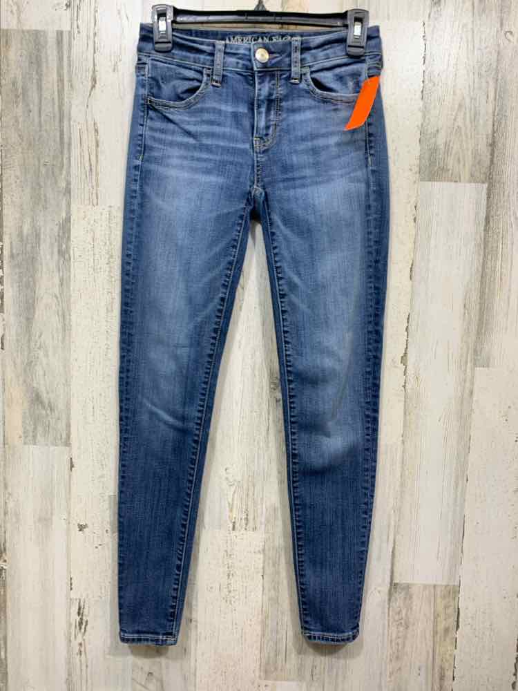 PRE-OWNED AMERICAN EAGLE/SUPER STRETCH SKINNY JEAN