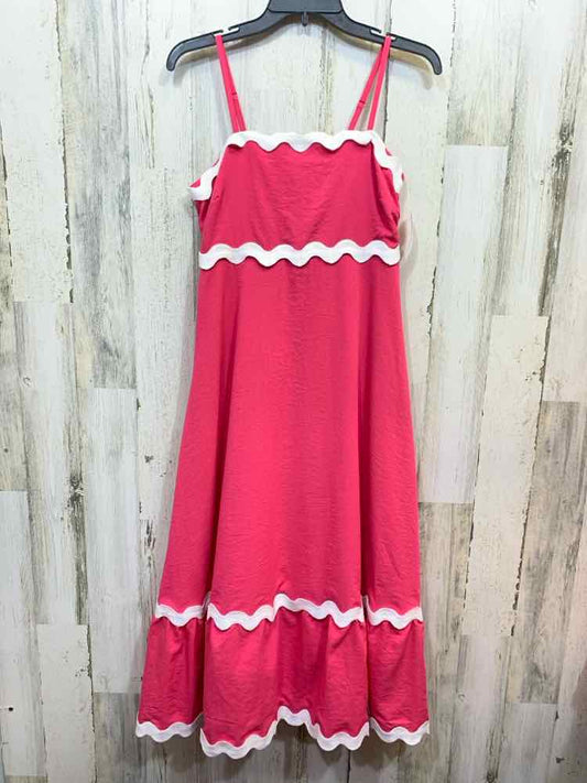 PRE-OWNED MONTEAU Dresses  Size S Blue Floral FLUTTER SLEEVES  Dress