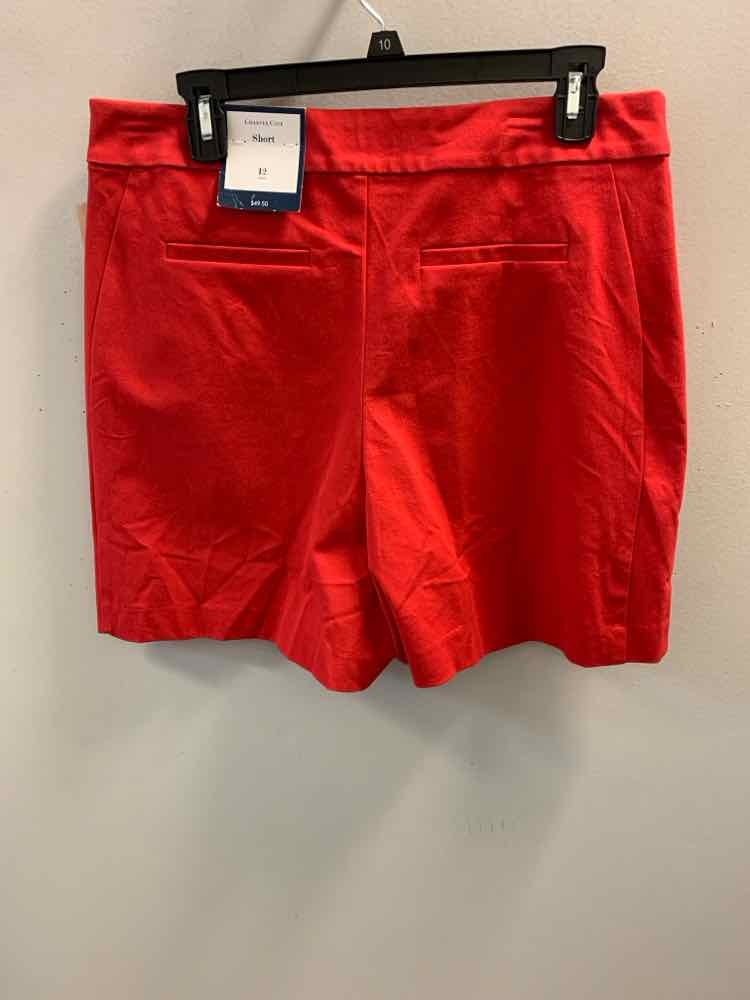 NWT Size 12 CHARTER CLUB BOTTOMS Red SHORT Shorts