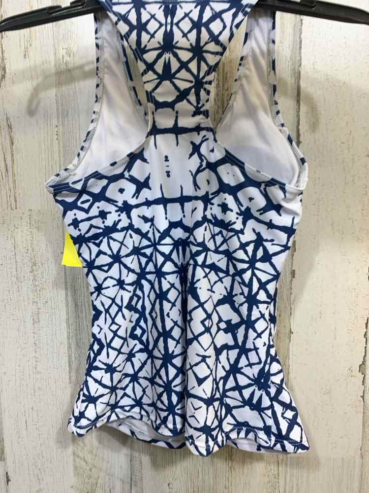 PRE-OWNED Swimwear Size XS/2PC TANKINI RACERBACK TOP MATCHING SKORT BOTTOMS