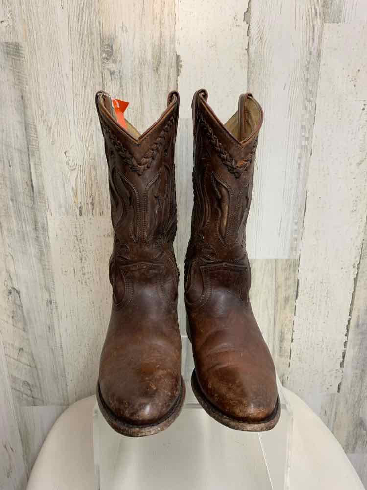 PRE-OWNED FRYE SHOES 8 Brown Shoes/WESTERN STYLE BOOTS