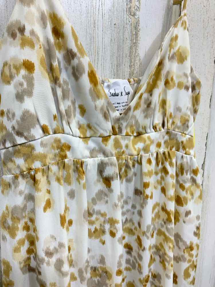 PRE-OWNED SADIE AND SAGE Dresses and Skirts Size S TAN/BRN CHEETAH Dress/MAXI DR