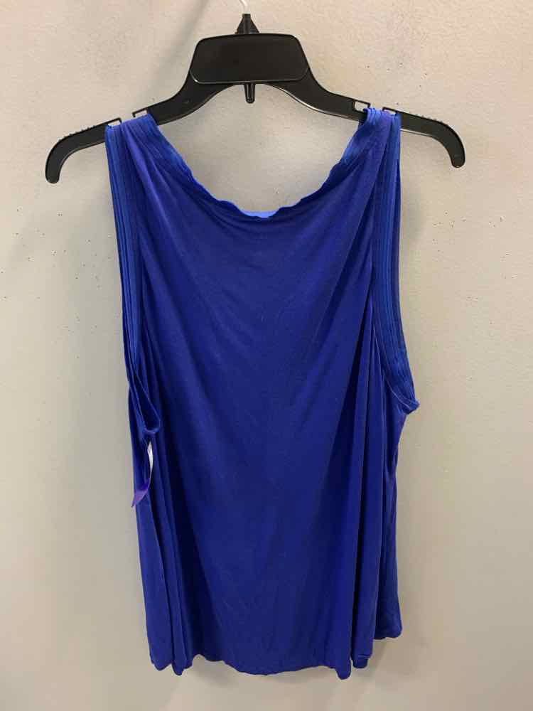 MERONA PLUS SIZES Size 4X Royal Blue SLEEVELESS TOP