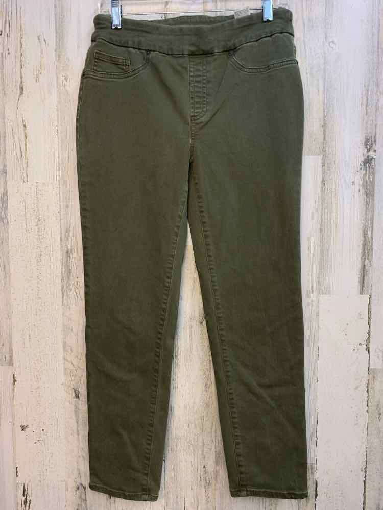 Size 0.5 CHICOS BOTTOMS Olive JEGGING Pants