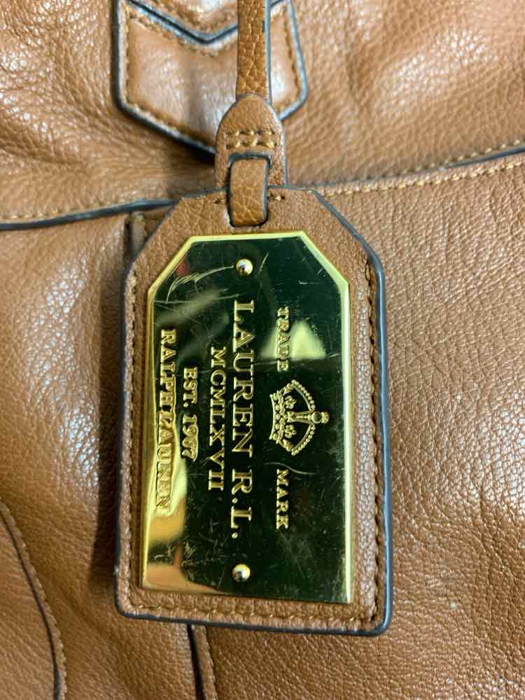 PRE-OWNED LAUREN RALPH LAUREN Camel Purse