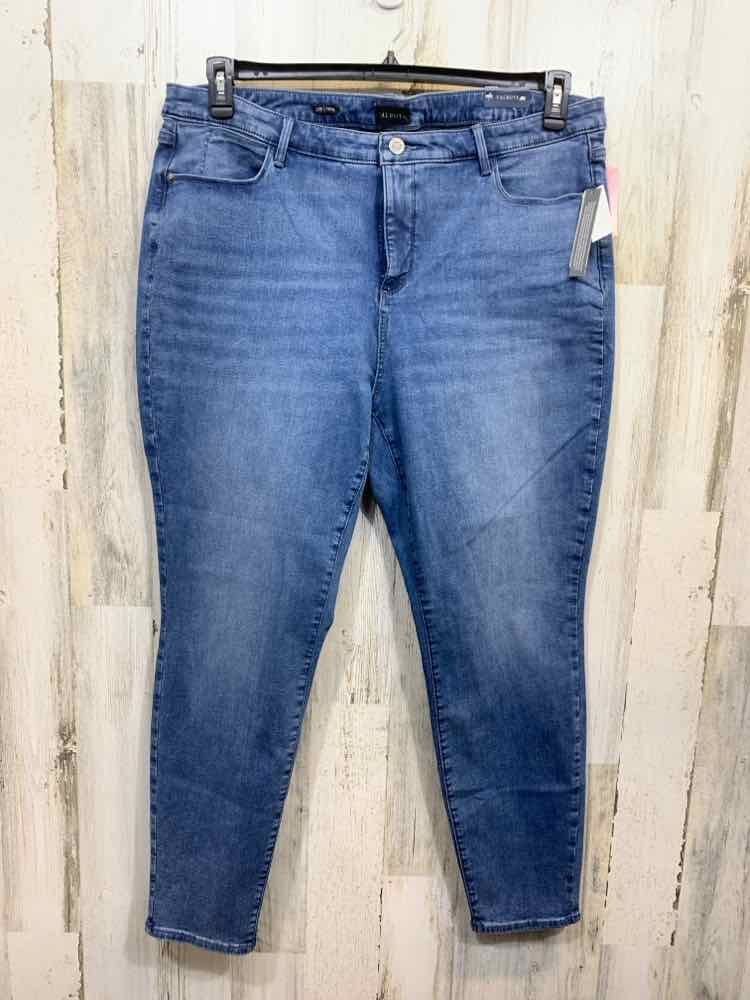 PRE-OWNED Size 20W TALBOTS BOTTOMS MEDIUM BLUE DENIM JEGGING Jeans/MEDIUM BLUE J