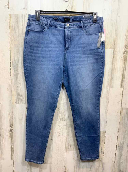 PRE-OWNED Size 20W TALBOTS BOTTOMS MEDIUM BLUE DENIM JEGGING Jeans/MEDIUM BLUE J